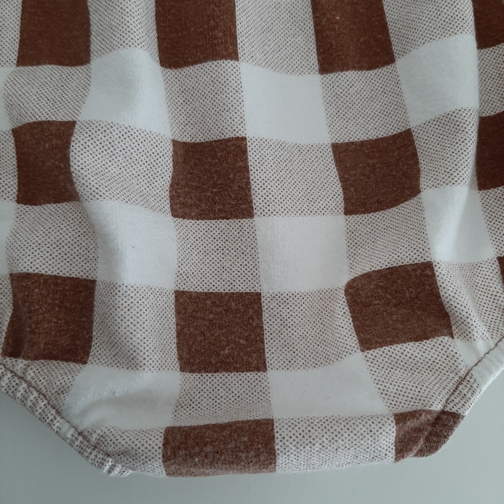 Gingham Baby Girl Romper Size 6-9 Months - Picture 8 of 8